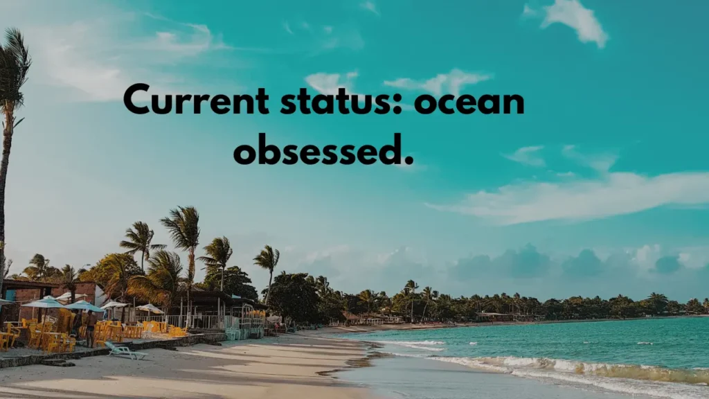 Every wave is a fresh start.