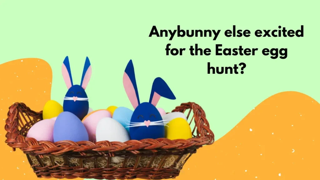Anybunny else excited for the Easter egg hunt?