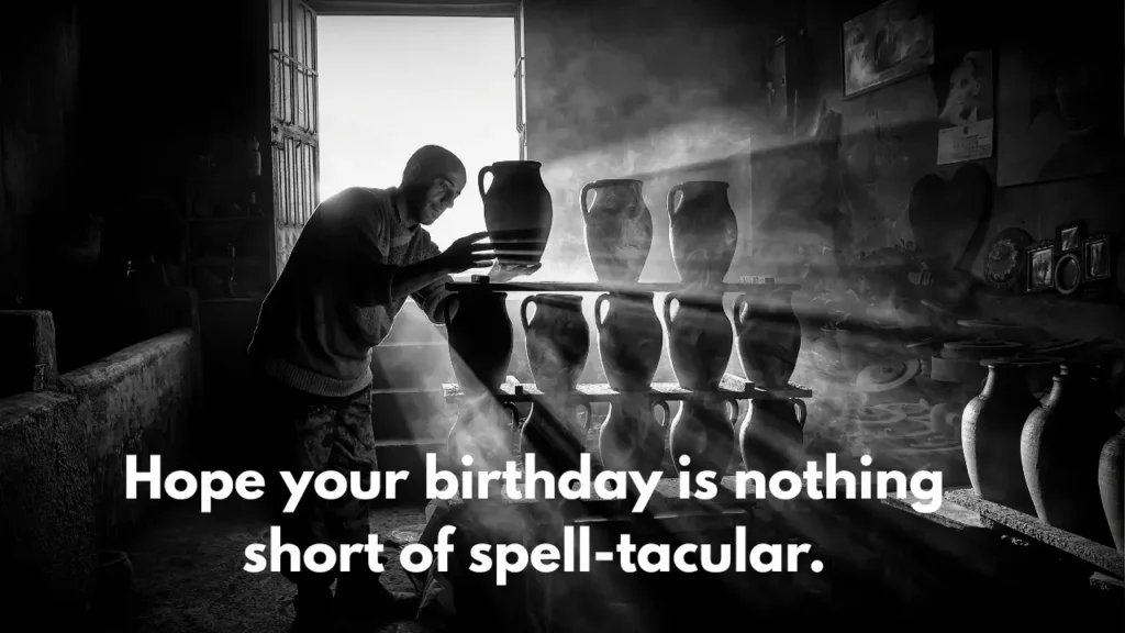 Hope your birthday is nothing short of spell-tacular.