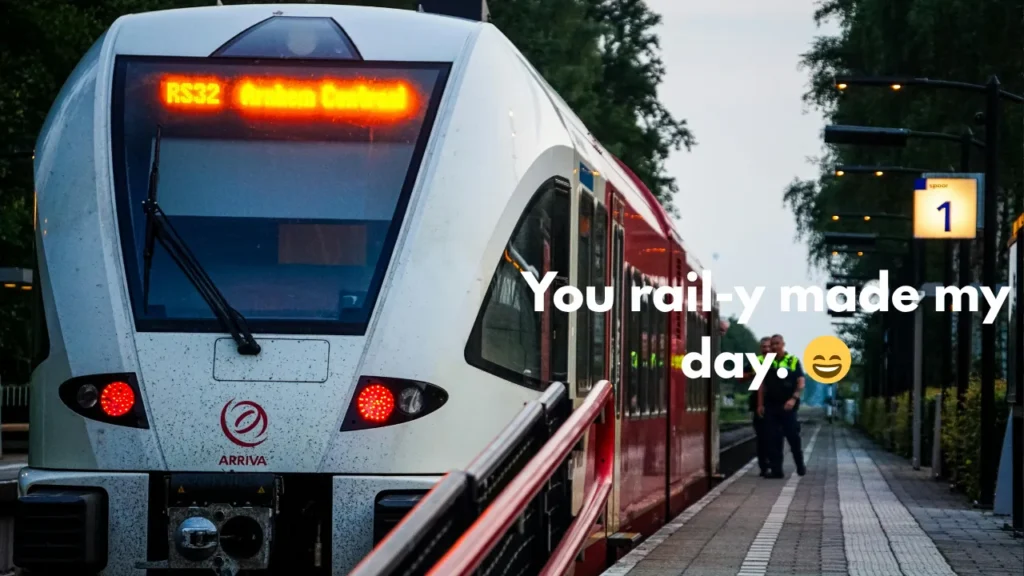 You rail-y made my day. 😄