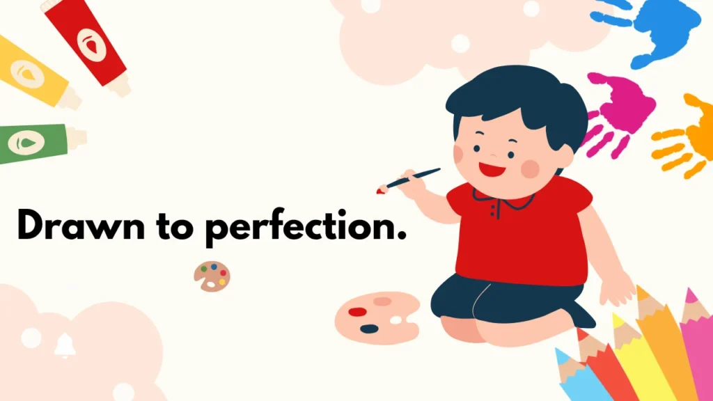 Drawn to perfection. 🎨