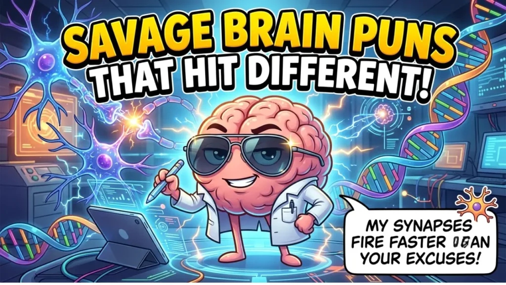 105+ Savage, Nerdy & Neuroscience