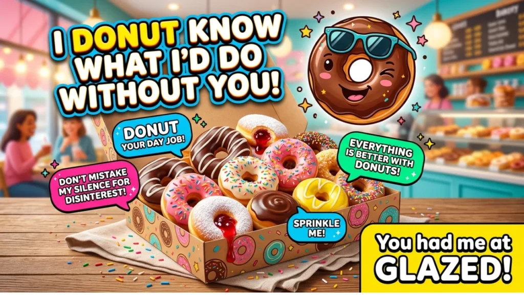 135+ Best One-Liner Donut Puns