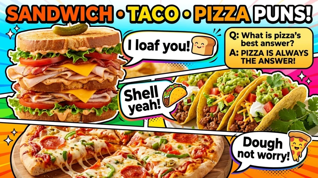 145+ Best One-Liner Lunch Puns for Every Mood