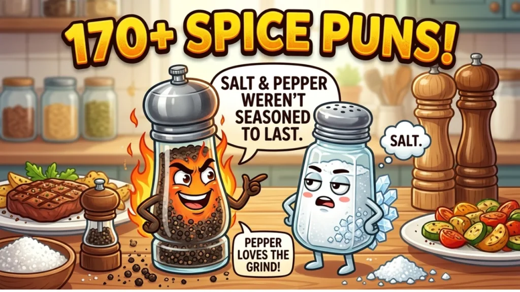 170+ Hilarious One-Liner Spice Puns