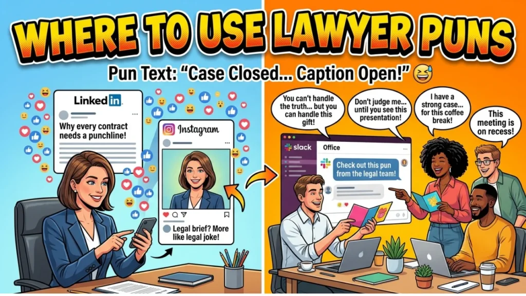 285+ Best One-Liner Lawyer Puns