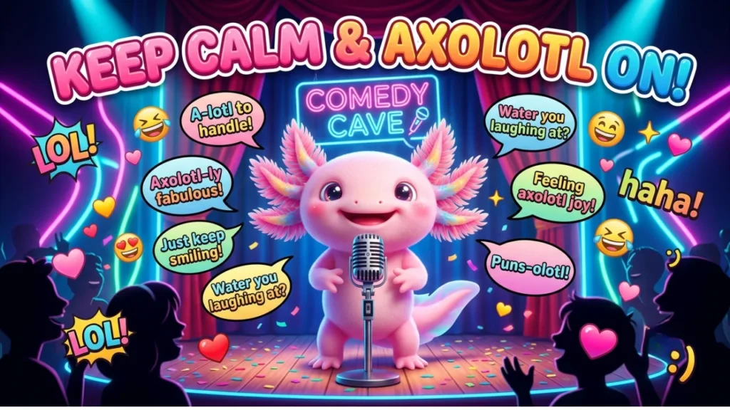Axolotl Puns You Can Copy & Share