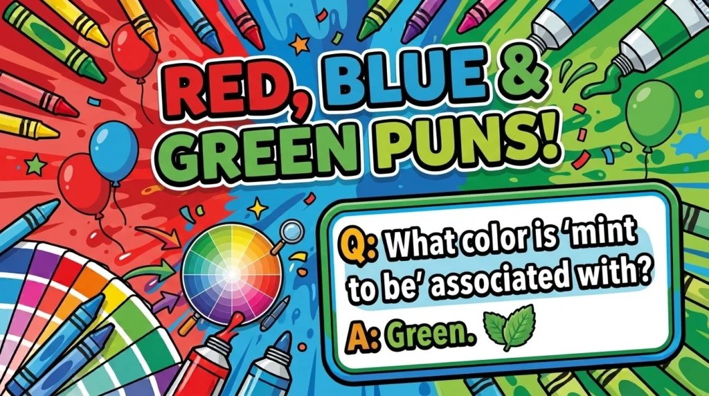Best Color Puns for Instagram Captions