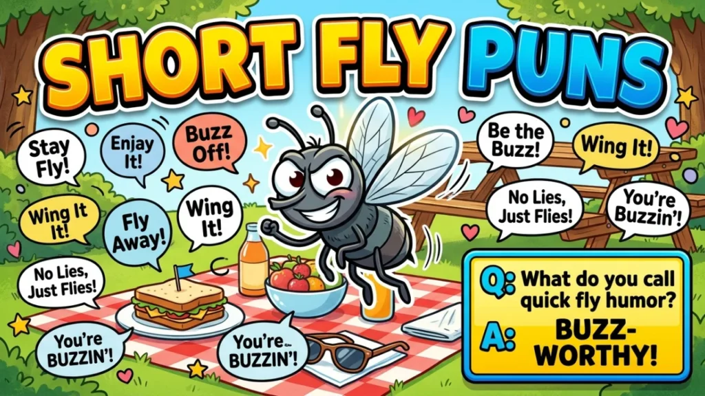 Best One-Liner Fly Puns to Kick Off the Buzz