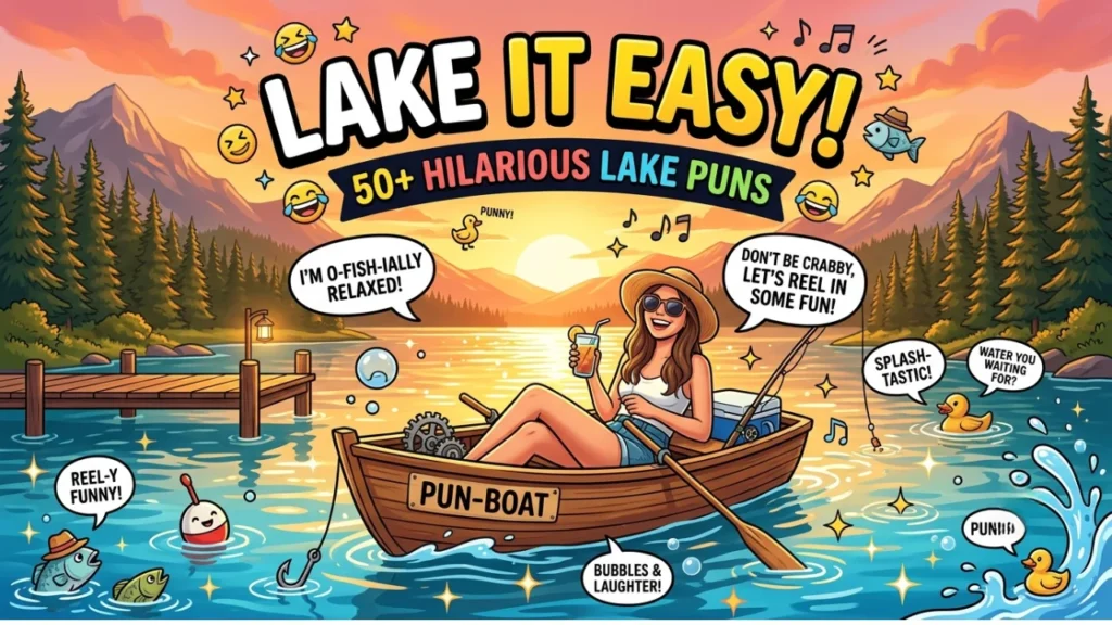 Best One-Liner Lake Puns to Kick Things Off