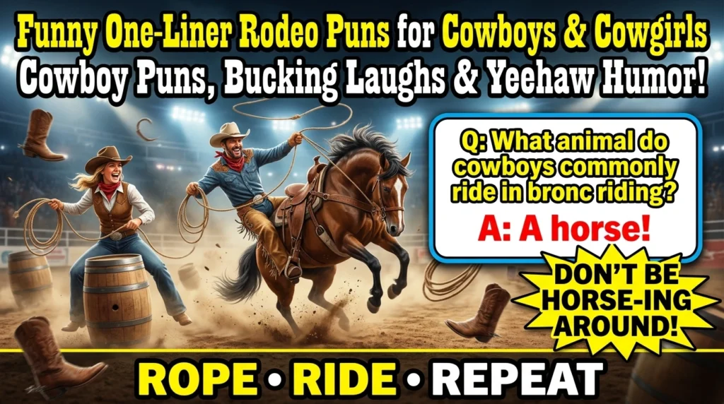 Best One-Liner Rodeo Puns