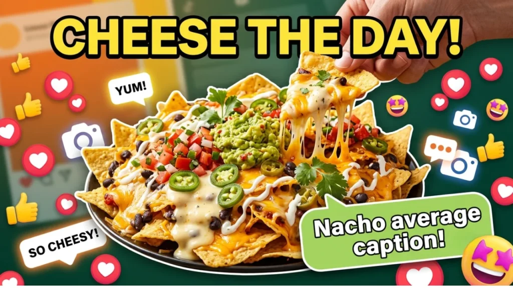 Cheesy & Clever One-Liner Nacho Puns for Social Captions