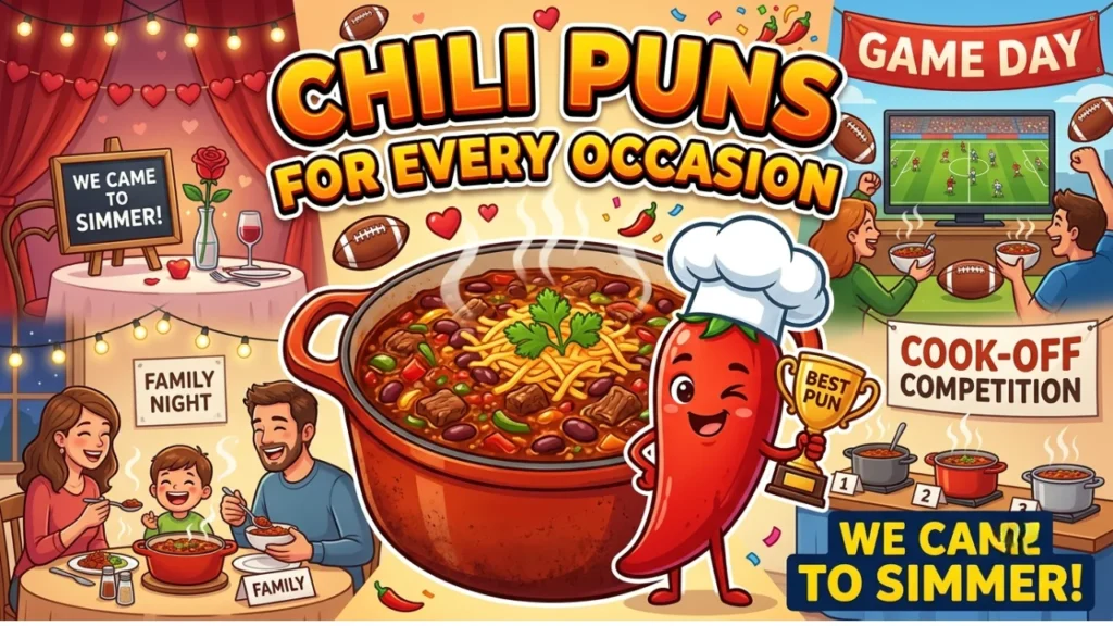 Funny One-Liner Chili Puns for Every Occasion