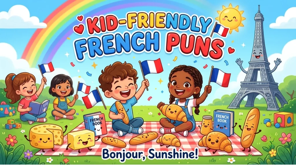 Clean & Family-Friendly One-Liner French Puns