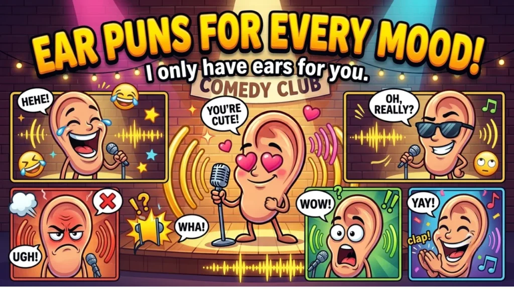 Clever and Witty One-Liner Ear Puns