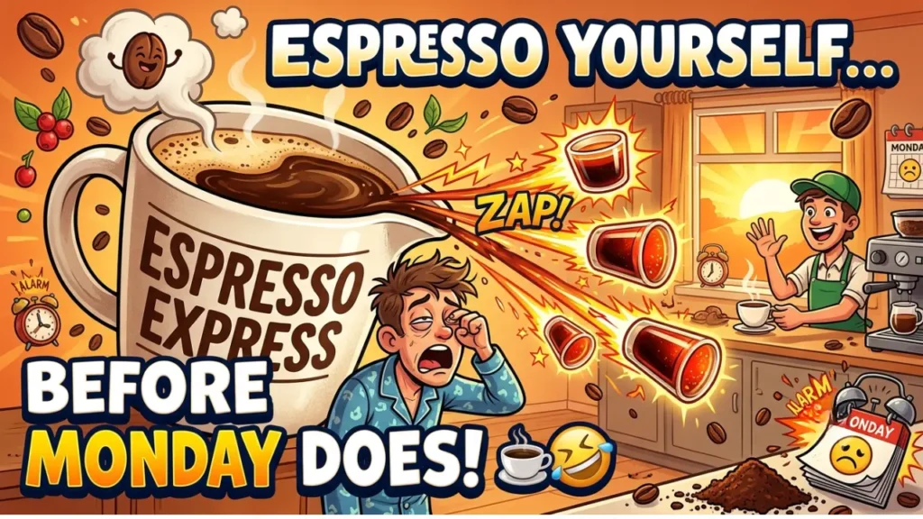 Coffee-Fueled One-Liner Monday Puns