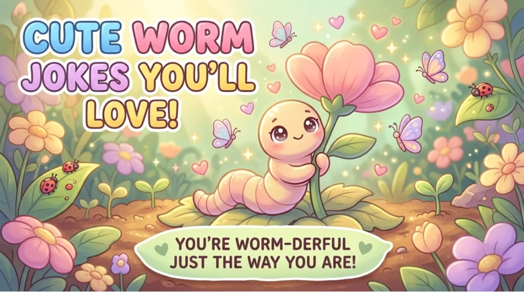 Cute One-Liner Worm Puns