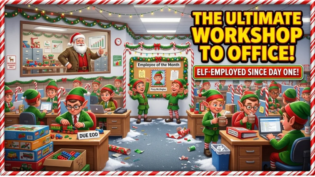 Elf-Employed & Workplace One-Liner Puns