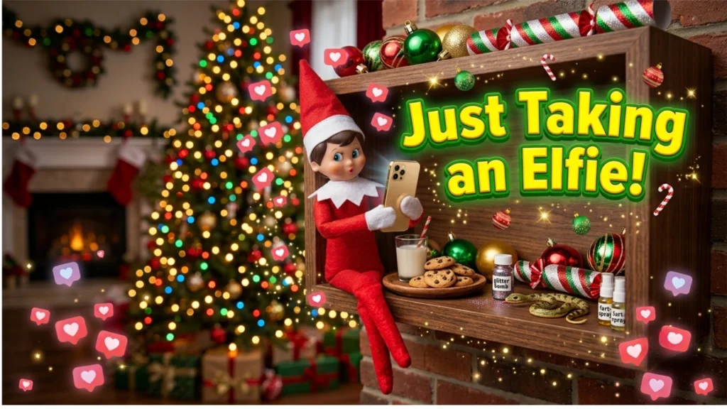 Elf Puns for Instagram Captions & Elfies