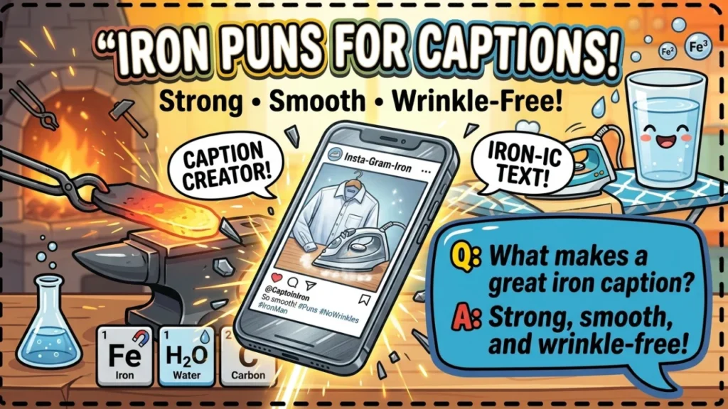 Funny Iron One-Liners and Jokes for Every Mood