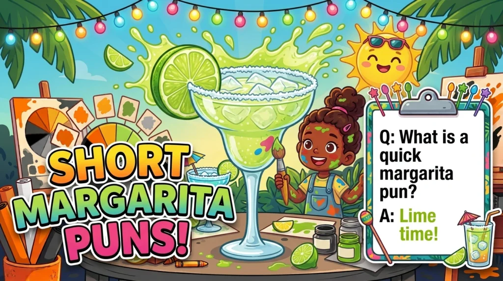 Funny Margarita Puns for Any Party