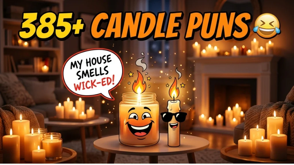Funny One-Liner Candle Puns Everyone Will Love