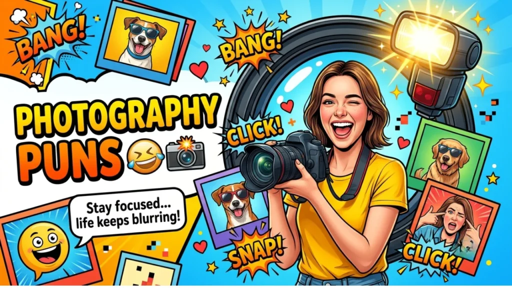 Funny One-Liner Photography Puns Everyone Will Get