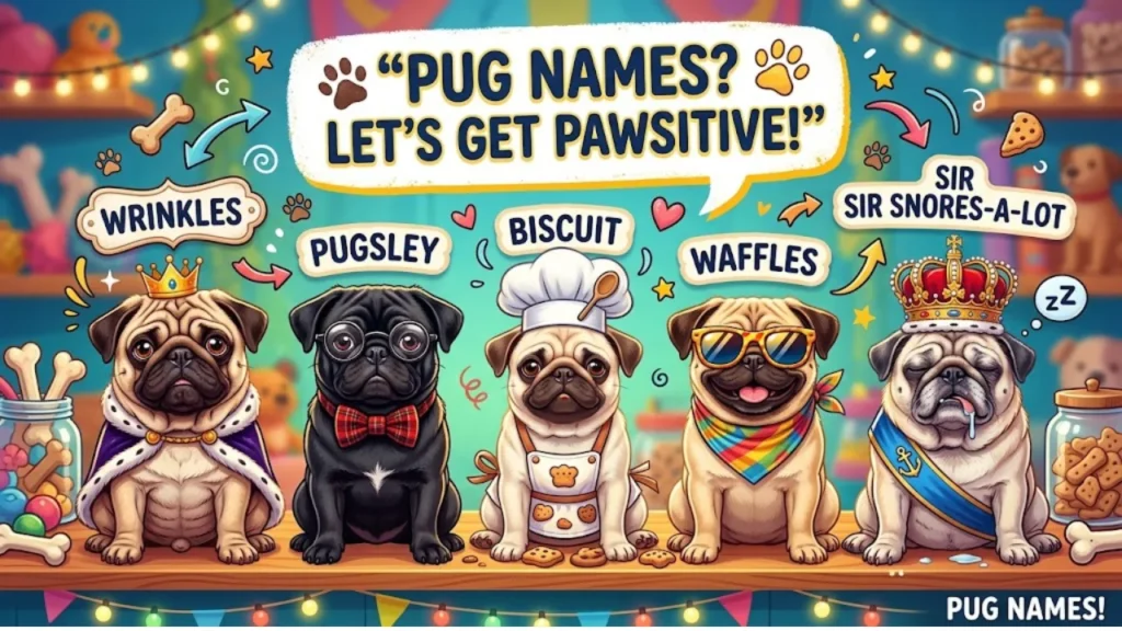 Funny Pug Names 