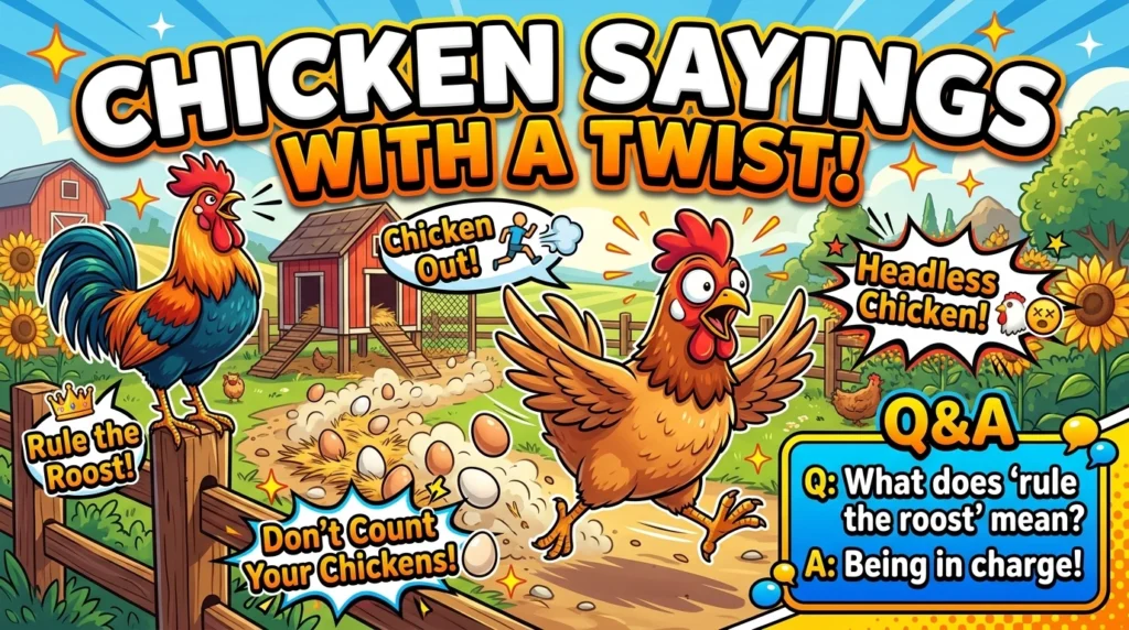 Funny Words for Chicken