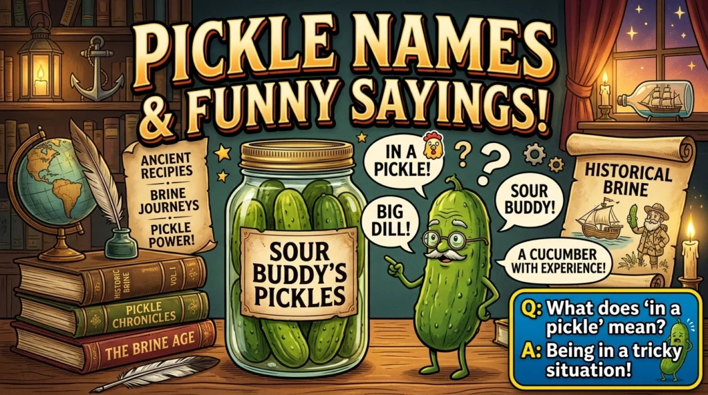 Kid-Friendly Pickle Puns One-Liners for Family Fun