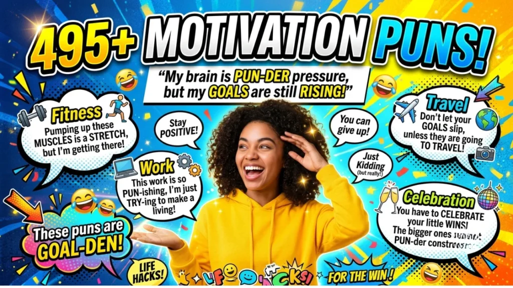 Motivational Puns for Every Mood