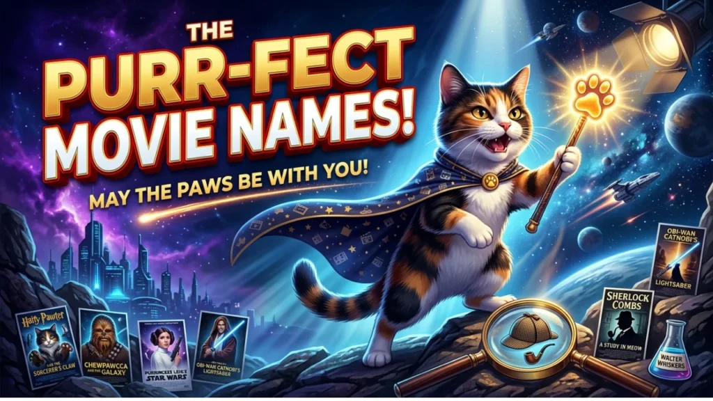 Movie and TV Cat Pun Names