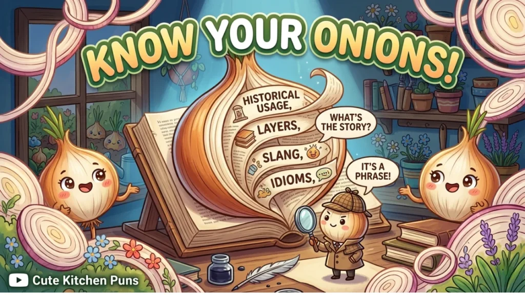 Onion Idioms, Slang & Famous