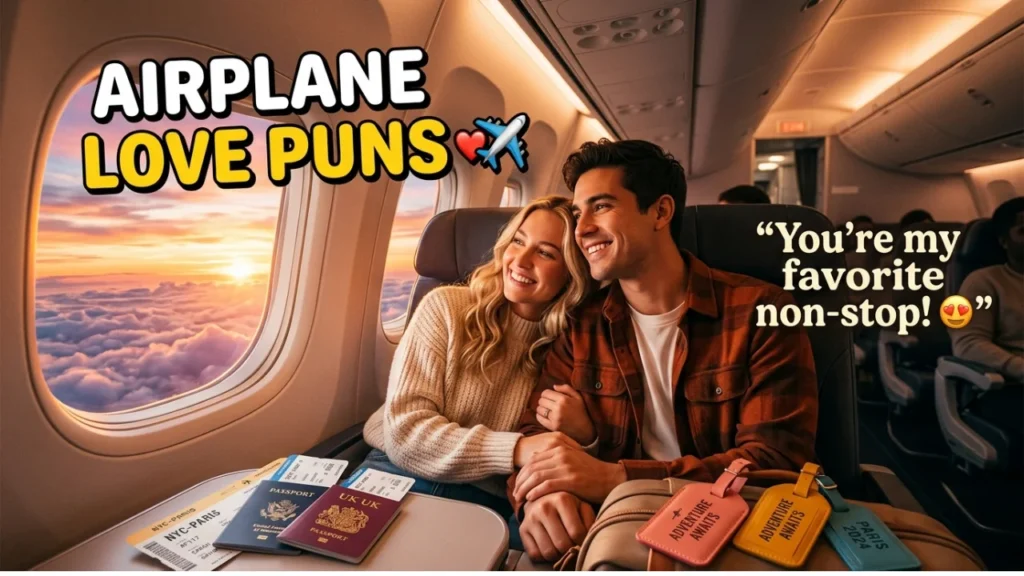 Puns for Travel, Love & Social Media Captions