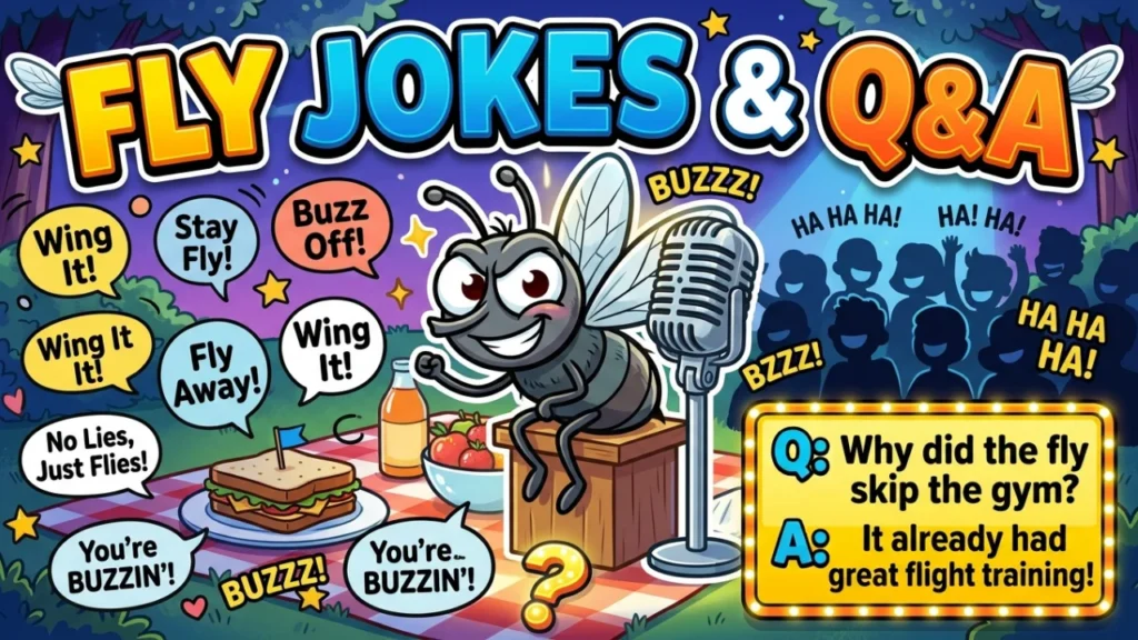 Short Fly One-Liners for Quick Laughs