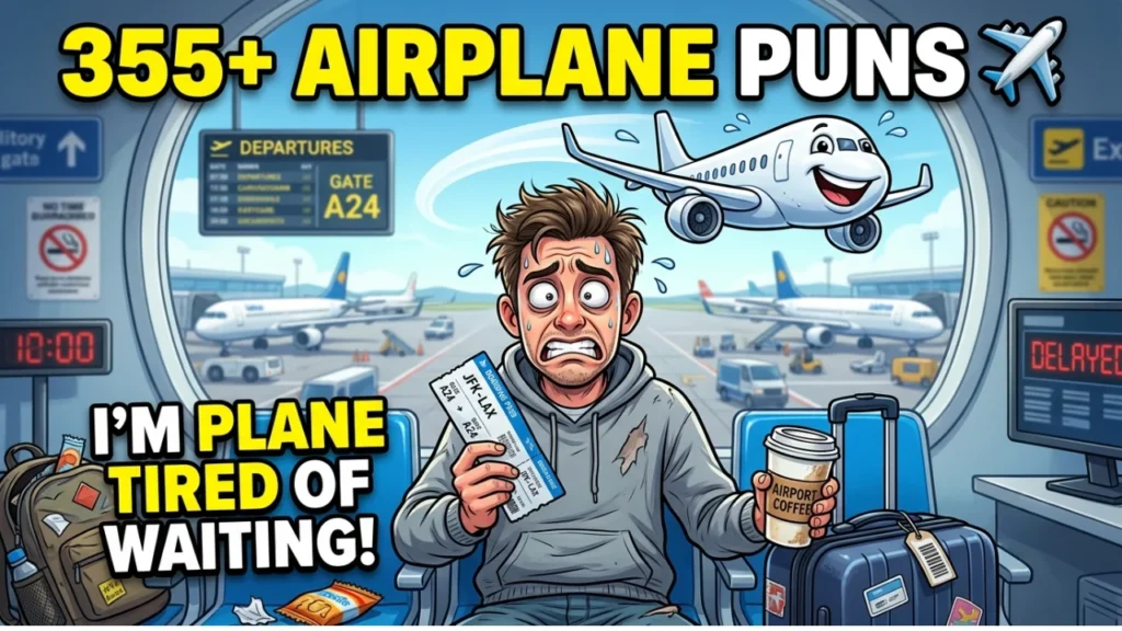 Short & Funny Airplane One-Liners