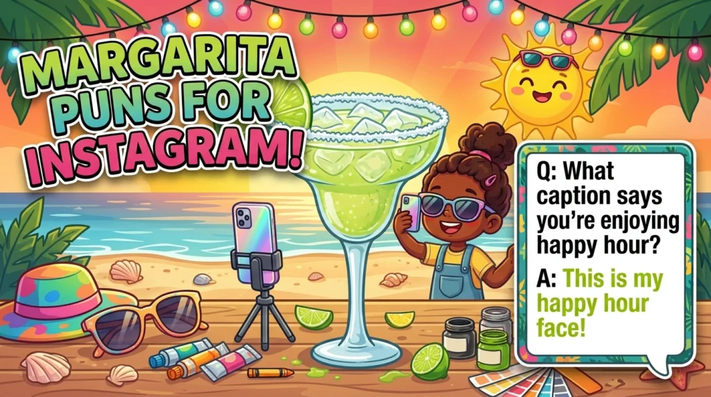 Short Margarita Puns You Can Drop Anywhere