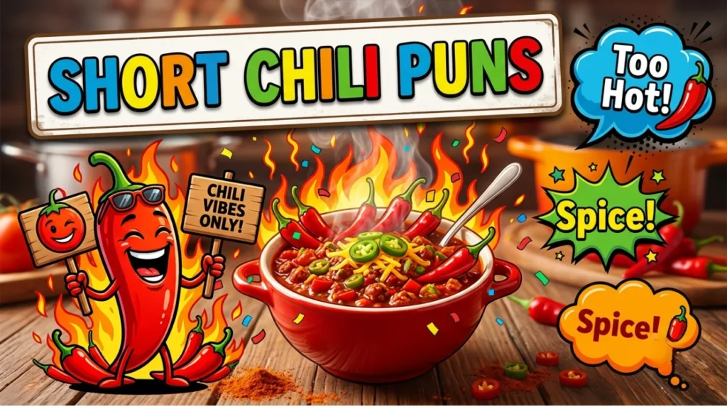 Short One-Liner Chili Puns for Quick Laughs