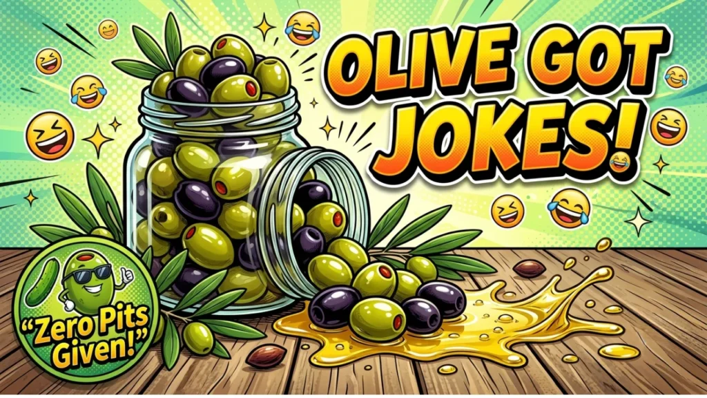 Short One-Liner Olive Puns