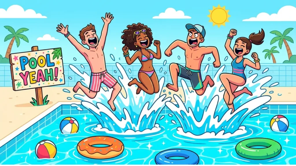 Short Pool Puns One-Liners