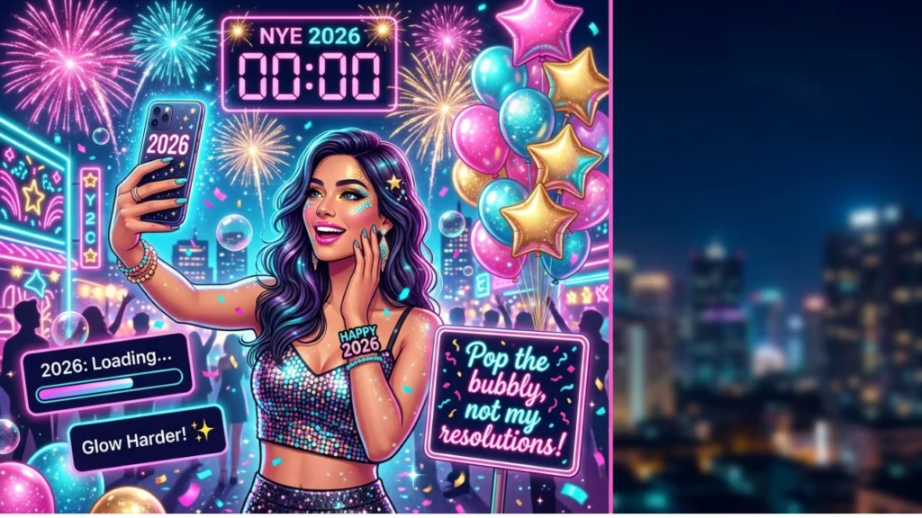 Short & Snappy New Year One-Liners for Captions