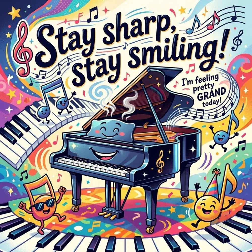 Short & Snappy One-Liner Piano Puns