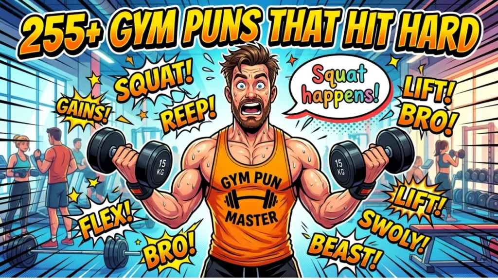 Short and Snappy One-Liner Gym Puns for Instant Laughs