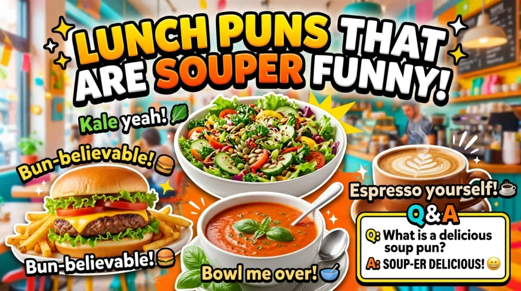 Where to Use Your Favorite Lunch One-Liners