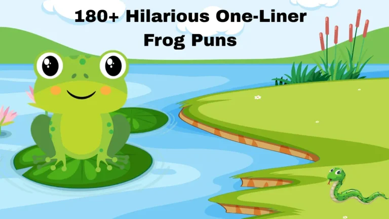 180+ Hilarious One-Liner Frog Puns That Are Toad-ally Un-Frog-gettable