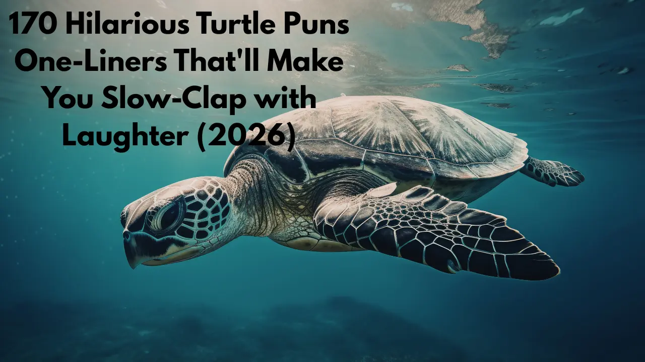 170+ Hilarious Turtle Puns One-Liners That'll Make You Slow-Clap with Laughter (2026)