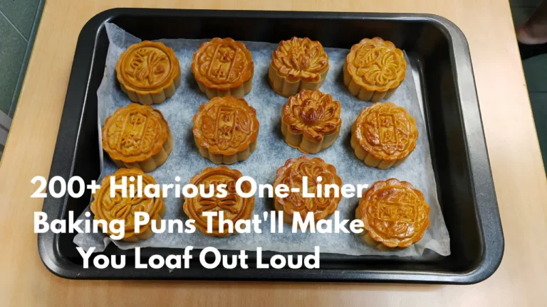 200+ Hilarious One-Liner Baking Puns That'll Make You Loaf Out Loud