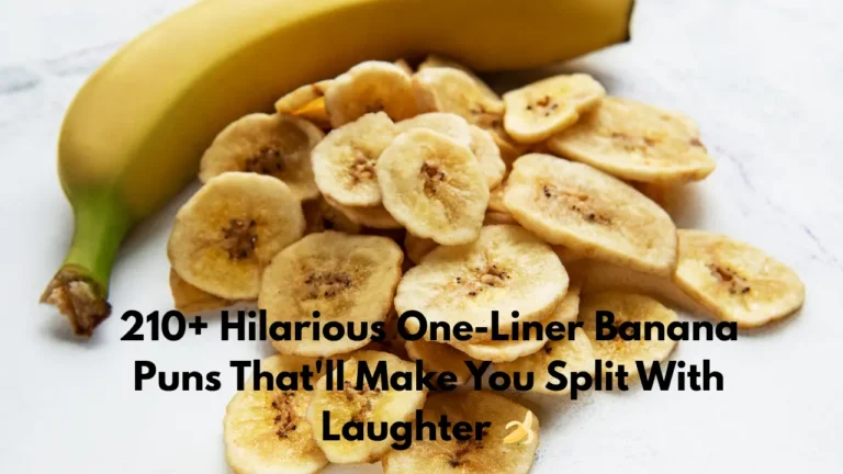 210+ Hilarious One-Liner Banana Puns That'll Make You Split With Laughter 🍌