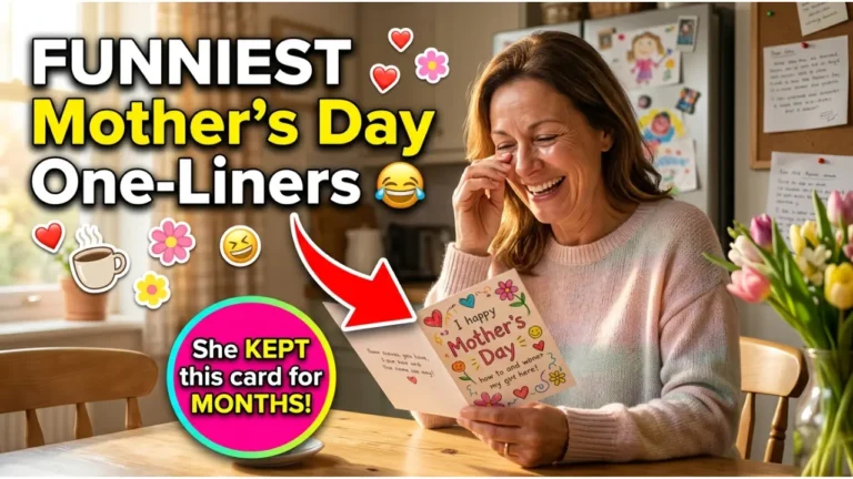114+ Hilarious One-Liner Mother's Day Puns That'll Make Mom Laugh Out Loud
