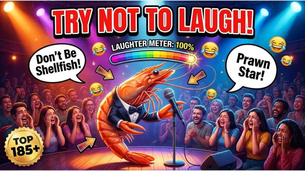 Best Short and Clever One-Liner Shrimp Jokes